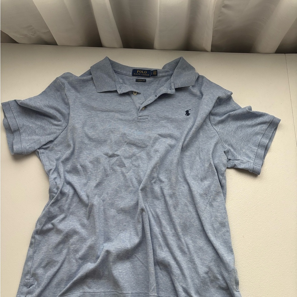 Ralph Lauren Men's Polo in Soft‎ Blue